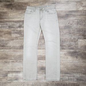 Jack and Jones Tan Slim Straight Button Fly Jeans 31W 32L